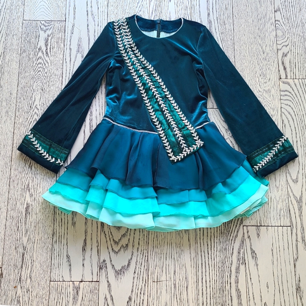 Irish dance dress for 6-7y
